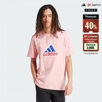 ราคา adidas ไลฟ์สไตล์ เสื้อยืด Future Icons Badge of Sport ผู้ชาย สีชมพู IS8342 (22435292055)