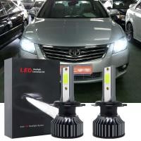 ราคา สำหรับ Toyota Camry 2007 2014 ไฟหน้า 2ชิ้นไฟ LED ไฟหน้ารถยนต์ไฟหน้าอัตโนมัติโคมไฟ6000K แสงสีขาวลำแสงต่ำ plug and play (20907407756)