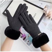 ราคา ถุงมือกันหนาวผู้หญิง ถุงมือกันหนาวทัชสกรีน ถุงมือกันหนาวtopcoat ถุงมือเฟอร์บุขนกันหนาว ถุงมือกันหนาวทัชสกรีน ดำเทาชมพูอ่อนกลีบบัว Free size (17073766079)