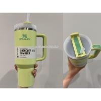 ราคา Stanley แก้ว แท้ official แก้วน้ำเก็บความเย็น Quencher H2 0 Tumbler 40OZ ice cup office แฟชั่น บ้าน รถยนต์ กลางแจ้ง (22342652995)