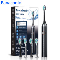 ราคา PANASONIC แปรงสีฟันไฟฟ้า แปรงไฟฟ้า สำหรับผู้ใหญ่ ชาร์จ USB กันน้ำ มาพร้อมกับหัวแปรงสีฟัน 4 หัวและกล่องเก็บของ (22523661485)