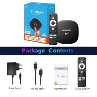 ราคา จัดส่งจากกทม TV98 ATV Android 13ทีวีกล่องTV98 Android TV Box 5G Dual Wifi 4K 2024ชุดกล่องด้านบนรองรับBT Google Voice Media Player (22285950162)