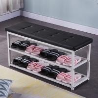 ราคา ชั้นวางรองเท้า ชั้นวางอเนกประสงค์ 2 ชั้น รับน้ำหนักได้ 150 KG พร้อมที่นั่ง ที่วางรองเท้า ชั้นวางรองเท้าแบบมีเบาะ พร้อมเบาะนุ่มนั่งสบาย (8928693448)