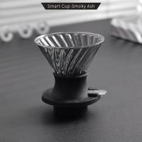 ราคา Bincoo Coffee Dripper Set Coffee Maker Smart Cup Hand Coffee Filter Cup Glass Drip Coffee Sharing Pot Home Soaking Filter (21417057164)