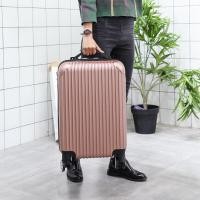 ราคา กระเป๋าเดินทางสีเงิน 24นิ้ว 8 ล้อคู่ กระเป๋าล้อลาก หมุนได้ 360องศา (16804711583)