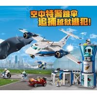 ราคา Lego Building Blocks City Police Series Air Special Police Base 60210 Boys Assemble Childrens Toys 11210 (19462638901)