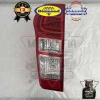 ราคา ไฟท้าย D max all new ดีแมก ออนิว 2012 2019 LED 1 9 Blue power บลูพาวเวอร์ โคมสีแดง อีซูซุ Isuzu Dmax D max ตราเพชร (22488088934)