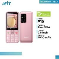 ราคา มือถือปุ่มกด Beyond 915 ปุ่มใหญ่ จอใหญ่ 2 8 นิ้ว รองรับ 2G 3G ทุกเครือข่าย แบตอึดสแตนบาย 7 วัน (22276939559)
