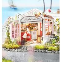 ราคา Rolife DIY Miniature Dollhouse Honey Ice cream Shop ร้านเบเกอรี่ บ้านตุ๊กตา DIY บ้านของจิ๋ว ประกอบง่าย ไม่ใช้กาว (22220544140)