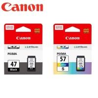 ราคา น้ำหมึก Canon สีดำ PG 47 สี CL 57 (20239292629)