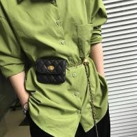 ราคา CODD 2021 ใหม่กระเป๋าคาดเอวสําหรับสตรีขนาดเล็กมีสายโซ่คล้องทรง Messenger BVN (21524389041)
