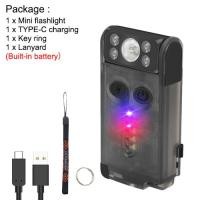 ราคา Asafee EDC LED V30 Mini Portable Keychain Light High Bright Work Light SST20 Outdoor Safety Light 900LM 12 light modes Built in Battery Rechargeable IP65 Waterproof With magnetism (22581948828)