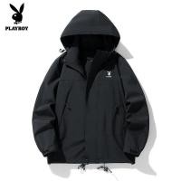 ราคา เพลย์บอยบอยแจ็คเก็ตผู้ชายกลางแจ้งเสื้อลำลองฤดูใบไม้ผลิและฤดูใบไม้ร่วงสีอเมริกันที่เข้าคู่กับแบรนด์แนวการเดินทางกันการฉีกขาดกีฬาเด็กชายแจ็คเก็ตมีฮู้ดเครื่องมือ (22324551190)
