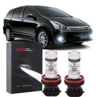 ราคา สำหรับ Toyota Wish 2006 2019 2ชิ้นสว่าง6000K Xenon ขาว LED ไฟตัดหมอกเปลี่ยนฮาโลเจน plug and play (20907558734)