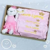 ราคา ชุดรับขวัญเด็กแรกเกิด รับขวัญหลาน พร้อมห่อของขวัญ (20849017245)