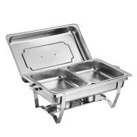 ราคา KOALA อัพเกรดความหนาและแข็งแรง ถาดบุฟเฟ่ต์ สเตนเลส 1 2ช่อง 1 1ช่อง Chafing dish ถาดอุ่นอาหาร ถาดใส่อาหาร อ่างใส่อาหาร อ่างอุ (20662961029)