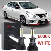 ราคา ชุดหลอดไฟหน้าฮาโลเจน LED 6000K 2013 6000K แบบเปลี่ยน สําหรับ Nissan Almera N17 2012 2020 2PCS (19761826976)