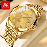 ราคา OPK นาฬิกากันน้ำผู้ชาย2024ของแท้พร้อมกล่องนาฬิกาทองแฟชั่นนาฬิกาควอตซ์ปฏิทินเรืองแสงสำหรับผู้ชาย (22120394530)