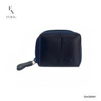 ราคา FN LEATHER BAG รุ่นหนังแท้ กระเป๋าอเนกประสงค์ กระเป๋าเหรียญ Coin Purses Pouches 1304 26059 (22381975329)