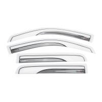 ราคา กันสาดประตู สำหรับ รุ่น โตโยต้า ไฮลักซ์ วีโก้ VIGO ปี 2005 2011 สีขาว 4 ประตู และ แคป (21727611280)