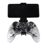ราคา จอย Bluetooth Wireless 2 4G PS4 Slim Pro PS3 PC Android IOS Nintendo Switch เป็น Joystick Gamepad จอยไร้สาย มีแบตเตอรี่ใสตัว 6000mAh รุ่น BSP S03 (20985563709)