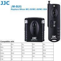 ราคา JJC ชัตเตอร์ไร้สายความถี่วิทยุ RF JM II ซีรีส์เข้ากันได้กับ Canon Sony Nikon Fujifilm Panasonic Leica Olympus Pentax Samsung กล้อง Contax อุปกรณ์เสริม (21322883665)
