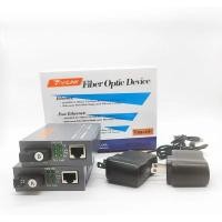 ราคา NetLINK Gigabit Media Converter 10 100 1000 MBPS HTB GS 03 A B Fiber Optic 20KM Single mode Single fiber WDM RJ45 2 ตัว A และ B media converter fiber 1000 (22425963577)