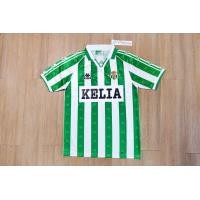 ราคา bluu พร้อมส่งจากไทย เสื้อบอลย้อนยุค เรียลเบติส เหย้า เกรดแฟนบอล AAA Retro Real Betis Home Jersey เกรดดีที่สุด 1 1 (22450543681)