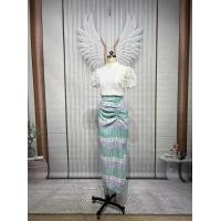 ราคา CLT ชุดเซตผ้าไทย set 2 ชิ้น เสื้อลูกไม้ขาว ผ้าถุงลายไทยสีม่วง สวยเรียบหรู ดูแพงมาก ดีไซส์น่ารักๆๆใส่ได้ทุกโอกาส (22281516479)