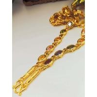 ราคา jewery33 K215 สร้อยคอนพเก้า สร้อยคอนาคนพเก้า เพรชมณีใต้น้ำ งาน CZ แท้ (18180916263)