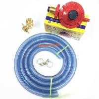 ราคา ข้อต่อปิคนิค ทองเหลืองแท้ สำหรับแปลงถังแก๊ส 4กก พร้อมชุดหัวปรับแก๊สแรงดันต่ำSCG รุ่น R 326 ยาว 2 เมตร (14331976)