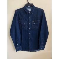 ราคา Wrangler เสื้อเชิ้ตยีนส์ผู้ชาย cotton100 ผ้านิ่มใส่สบาย ของแท้ ราคาป้าย 1990 บาท (22321806527)