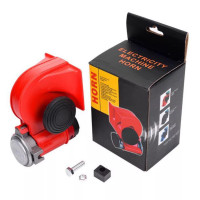 ราคา แตรลม ไฟฟ้า12V แตรลมไฟฟ้าแบบเสียงคู่ ดังไพเราะดังกังวาลHORN แตรไฟฟ้า ปากสีแดง แตรรถยนต์ แตรลมไฟฟ้ารถยนต์ปากคู่2ปาก (11374744224)