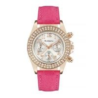 ราคา นาฬิกาข้อมือสตรีแฟชั่น Rhinestone เพชรสองแถวสามตาควอตซ์นาฬิกาลำลองผู้หญิง นาฬิกาผู้หญิงขายดี hot (19636169774)