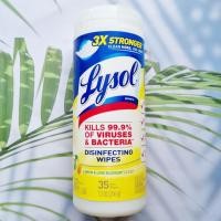 ราคา ทิชชู่เปียกทำความสะอาด อเนกประสงค์ Disinfecting Wipes Lemon and Lime Blossom Lysol (11010702528)