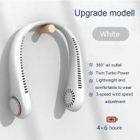 ราคา Vimite 2000mA Neck Fan Portable Cooling Bladeless Fan USB Rechargeable Sports Fans for Home Outdoor Hanging Neck Leafless Fan (21855914767)
