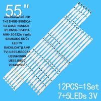 ราคา แถบไฟแบ็คไลท์ LED 7 5 D4GE 550DCA R3 D4GE 550DCB R3 BN96 30431A N96 30432A สําหรับ SAMSUNG 55 นิ้ว LED TV BACKLIGHT LAMP TV UA55J6300AK UE55H5500 UE55J5670 UA55J5088 UA55J5088 UE55H5500 UE55H5500 UE55