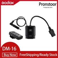ราคา Godox DM 16ทริกเกอร์วิทยุไร้สายที่กดแฟลชสตูดิโอระยะไกลสำหรับกล้อง Pentax แคนนอนนิคอนโอลิมปัส (21546325524)