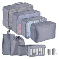 ราคา Packing Cubes for Suitcase9 PCS Travel Packing Cubes Lightweight Suitcase Organizer Bags Set Luggage Packing Organizers (19581909705)
