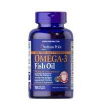 ราคา Pripley Fish Oil Soft Capsule American Deep Sea Fish Oil 950mg90 Omega3 PURITAN PRIDE (21787573061)