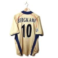 ราคา ใหม่ เสื้อฟุตบอลสโมสร อาร์เซน่อล ชุดเยือนปี 2001 02 เกรดแฟนบอล Arsenal Away Retro SEGA Jersey 2001 02 (21401472298)