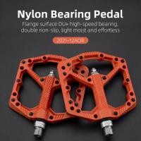 ราคา ROCKBROS Bicycle Pedals Non slip Mtb Bmx Cycling Pedals Nylon Ultralight Waterproof Bike Platform Pedals Bicycle Accessories (8408165555)