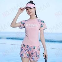 ราคา ชุดว่ายผู้หญิงวัยรุ่น เสื้อ กางเกง 3สี ขนาดสินค้า เสื้อรอบอก28นิ้ว ยาว20นิ้ว กางเกงรอบเอว24นิ้ว ยาว9นิ้ว ซับยาว12 นิ้ว ขนาดก่อนยืด มีสินค้าพร้อมส่ง (21961817205)