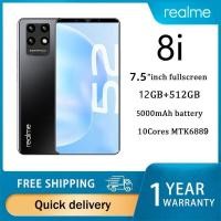 ราคา โทรศัพท์มือถือ Realme 8I 8GB 256GB 5G 5 5 InchCOD ราคาถูก (21569086077)