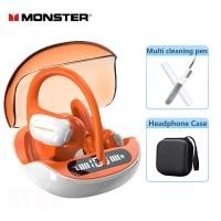 ราคา ของขวัญฟรี หูฟังไร้สายบ Monster 202 iSport Lite Bluetooth 5 3 TWS หูฟังกีฬาหูฟังแบบเกี่ยวหูกันน้ำไฮไฟสเตอริโอหูฟังตัดเสียงรบกวนพร้อมไมโครโฟนจอแสดงผล LED (22566542106)