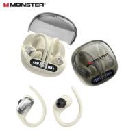 ราคา ของขวัญฟรี หูฟังไร้สายบ Monster 202 iSport Lite Bluetooth 5 3 TWS หูฟังกีฬาหูฟังแบบเกี่ยวหูกันน้ำไฮไฟสเตอริโอหูฟังตัดเสียงรบกวนพร้อมไมโครโฟนจอแสดงผล LED (22566542109)