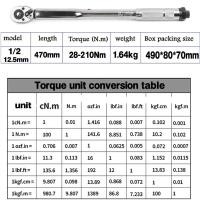ราคา จัดส่งในพื้นที่ ประแจขันปอนด์ 28 210Nm 1 2 ด้ามขันปอนด์ ประแจปอนด์ ด้ามปอนด์ กุญแจปอนด์ ด้ามขันบล็อก ประแจทอร์ค ปะแจปอนด์ ประแจปอนด์อัดลม ประแจขันปอนอย่างดี การปรับสองทางบวกและลบ (22193080703)