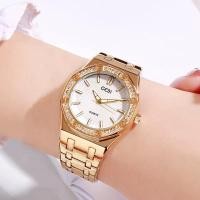 ราคา พร้อมส่ง ของแท้ 100 GEDI 1203 นาฬิกาแฟชั่น นาฬิกาข้อมือผู้หญิง กันน้ํา สวยหรู สายสแตนเลส Watch (22514828307)