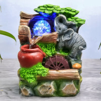 ราคา น้ำตกตั้งโต๊ะ น้ำตกเสริมฮวงจุ้ย นำ้ตกวงจุ้ย น้ำพุเสริมฮวงจุ้ย งานเรซิ่ง น้ำตกตกแต่งบ้าน ขนาด15x10x20cm (21525050322)