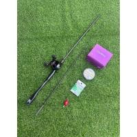 ราคา ชุดพร้อมตกเบท คันBLACK PANTHER เวท 10 20lb กับ รอกหยดน้ำ งานตีเหยื่อปลอม (21682181557)